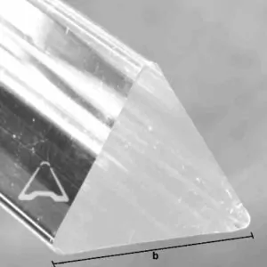 Primo® XT transparant acrylaat driehoekstaf